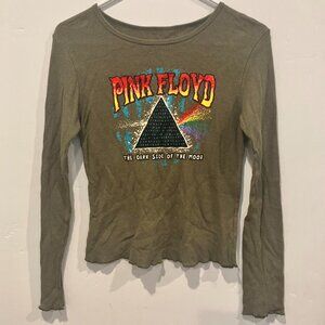 Olive Green Pink Floyd Thermal
